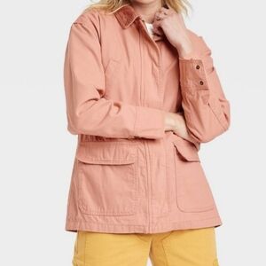 Women's Utility Barn Coat - Universal Thread™ Salmon Pink  [ M ].        NWT